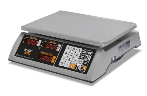 Торговые весы Mertech M-ER 327 AC-15.2 Ceed LED Белые