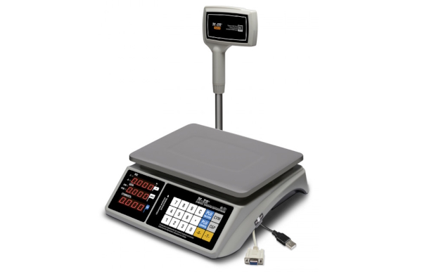 Торговые весы Mertech M-ER 328 ACPX-32.5 TOUCH-M LED RS232 и USB