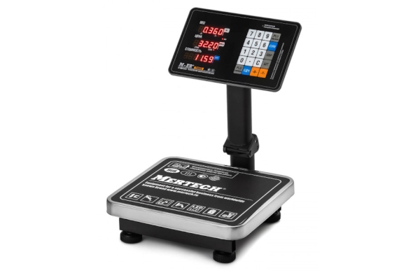 Торговые весы Mertech M-ER 333 ACPU-32.5 с расч. стоимости LED