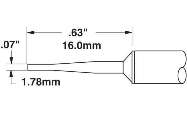 Картридж-наконечник Metcal STTC-842