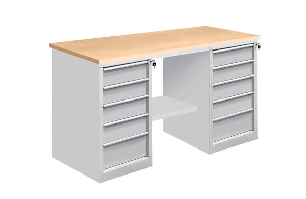 Верстак слесарный Gresson ВС-1800Т5Т5