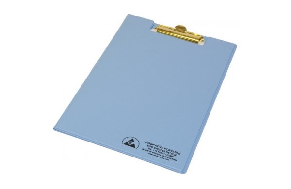 Антистатическая папка-планшет с крышкой для документов (А4) Vermason 238821