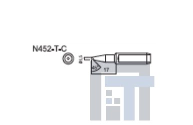 Сменный наконечник Hakko N452-T-C